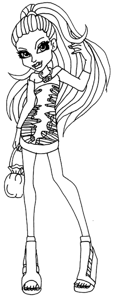 Monster High kolorowanki